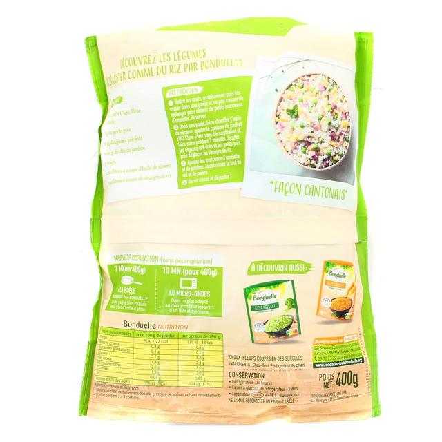 3083681104325 - Bonduelle - 100% choux fleur- A déguster comme du riz