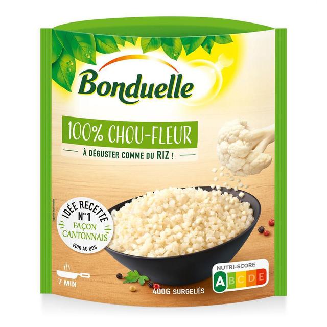 3083681104325 - Bonduelle - 100% choux fleur- A déguster comme du riz