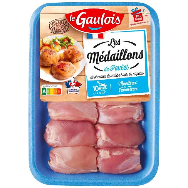 3266980044725 - Le Gaulois - Médaillons de Poulet