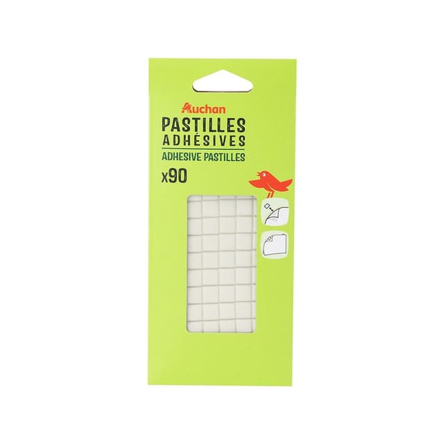 3245676454925 - Auchan - Pastilles adhésives repositionnables