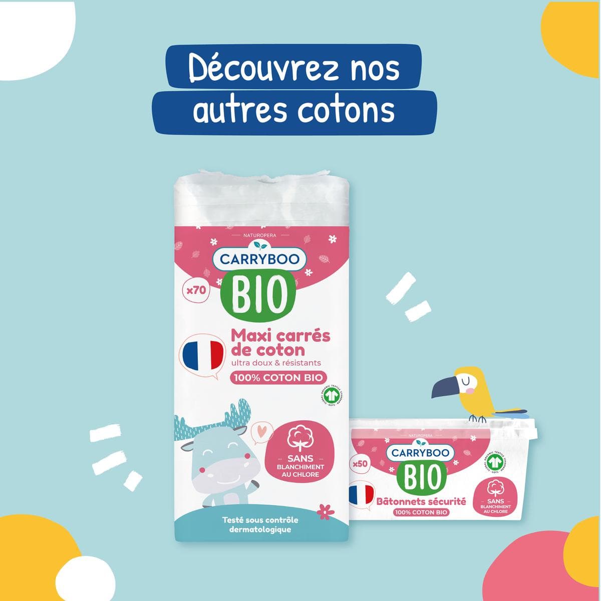 Carryboo, Des Couches Françaises, Saines Et Ultra-absorbantes
