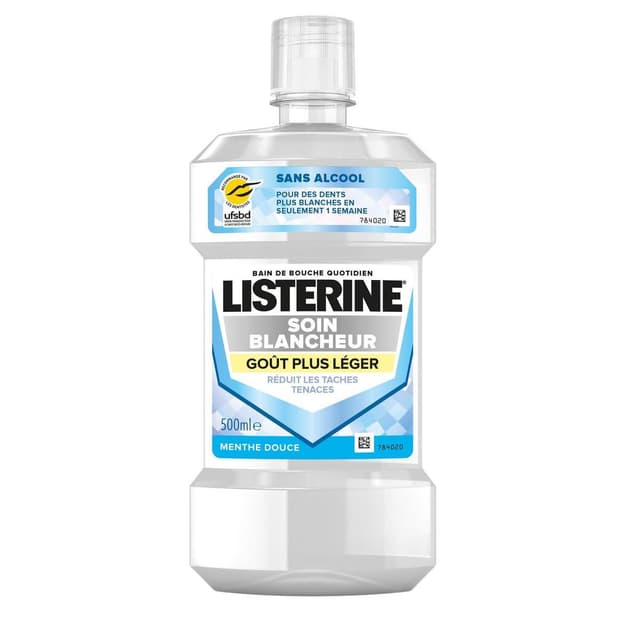3574661806525 - Listerine - Bain de bouche blancheur