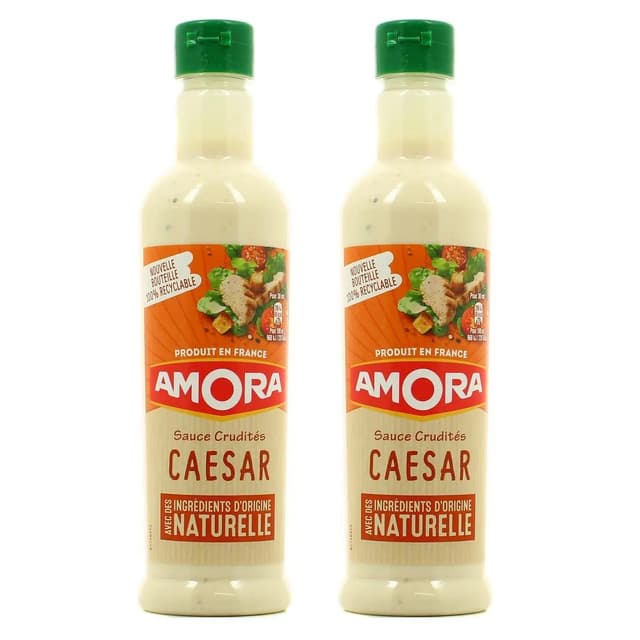 2050000419225 - Amora - Sauce naturelle crudité césar