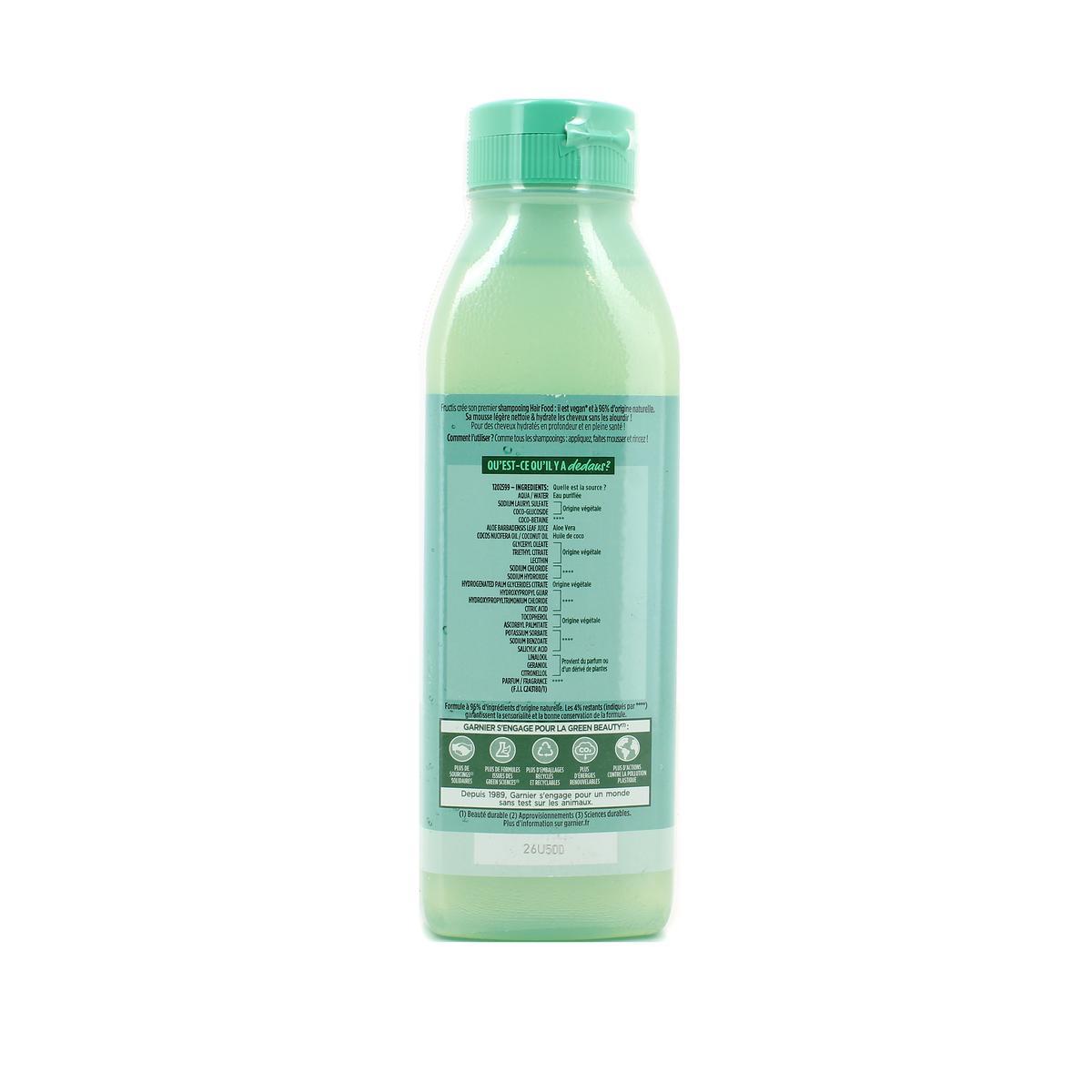 3600542289825 - Garnier - Fructis - Shampoing hair food aloé vera