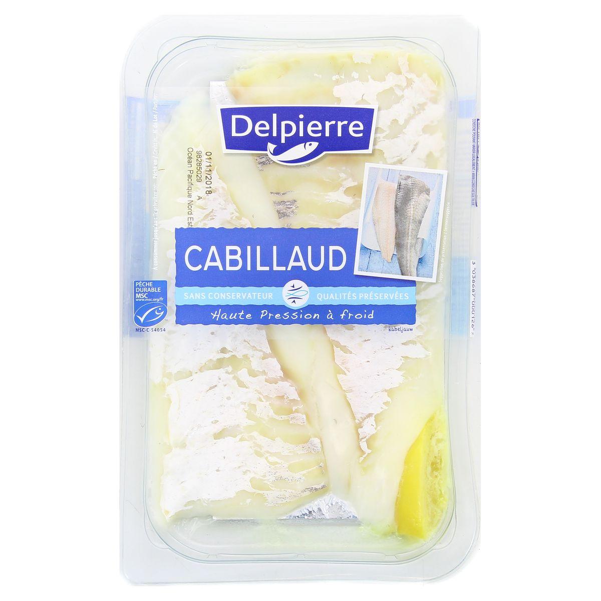 Delpierre - Filets de Cabillaud sauvage MSC