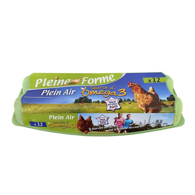 3332930600126 - Pleine Forme - Oeufs Omega 3 Plein Air