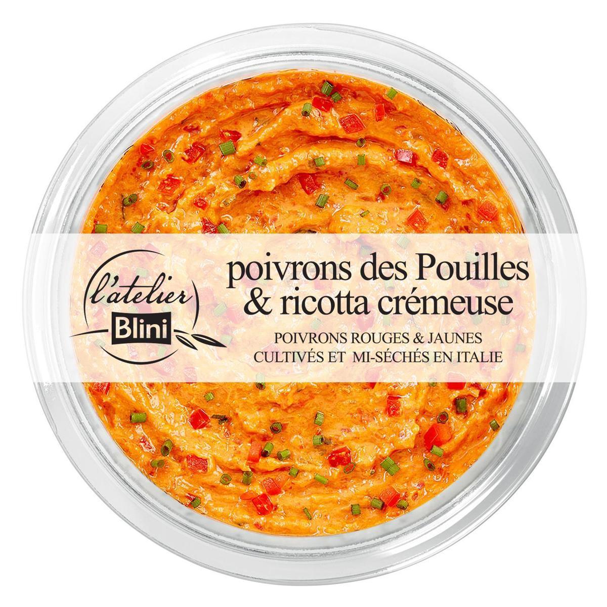 3292070010226 - Atelier Blini - Poivrons des Pouilles & Ricotta crémeuse