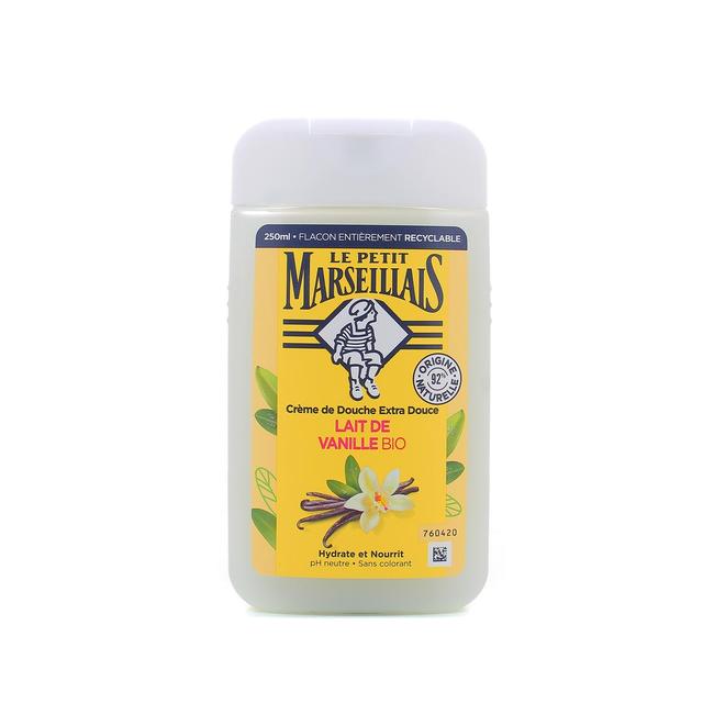 3574661700526 - Le Petit Marseillais - Crème de Douche Extra Douce Lait De Vanille BIO