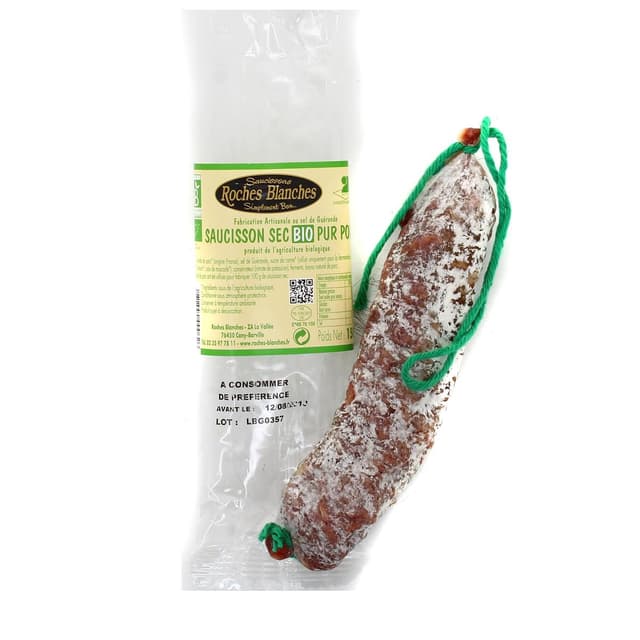 3272550000626 - Les Roches Blanches - Saucisson sec Bio