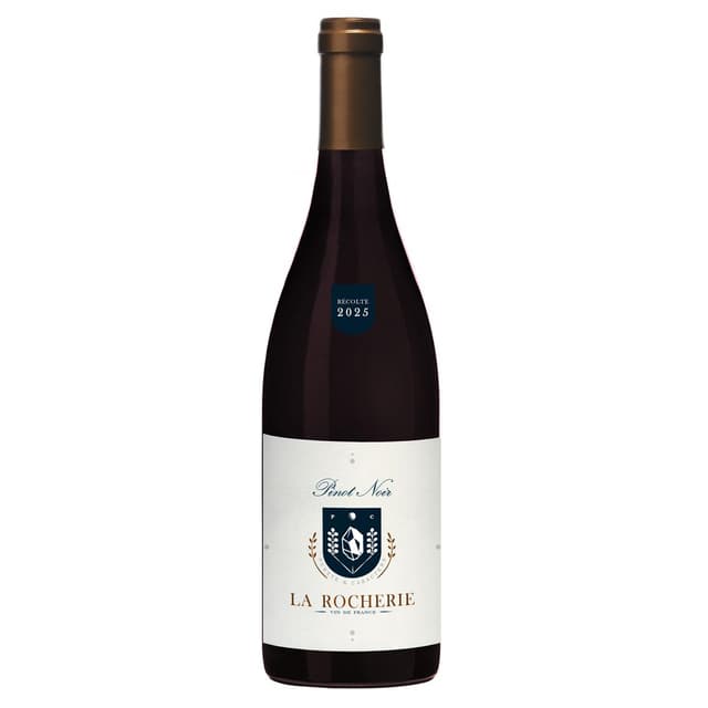 3289850040726 - Vin De France rouge - Pinot Noir La Rocherie
