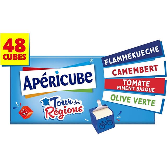 3073781222326 - Apéricube - Minis fromages - Tour des régions