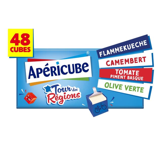3073781222326 - Apéricube - Minis fromages - Tour des régions