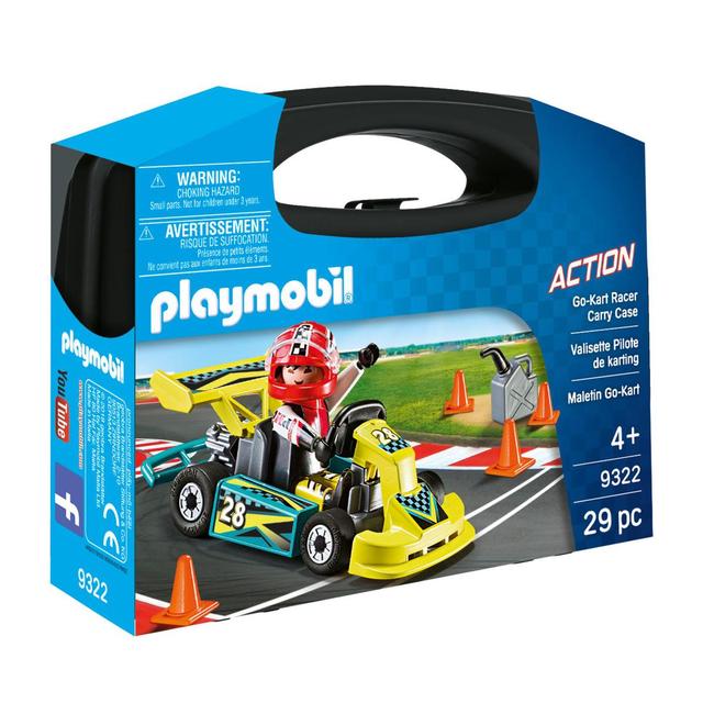 4008789093226 - PLAYMOBIL® Action - Valisette Pilote de karting