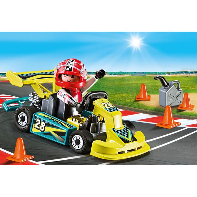 4008789093226 - PLAYMOBIL® Action - Valisette Pilote de karting
