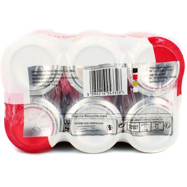 3080216043326 - Kronenbourg - Bière blonde 4.2°