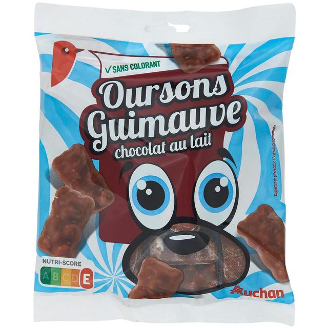 3254560504226 - Auchan - Oursons Guimauves Chocolat