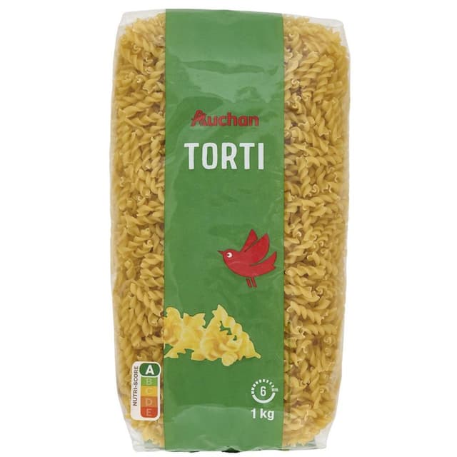 3596710478026 - Auchan - Pâtes Torti 