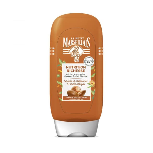3574661539126 - Le Petit Marseillais - Après-Shampooing Nutrition Intense Huile d'Argan BIO