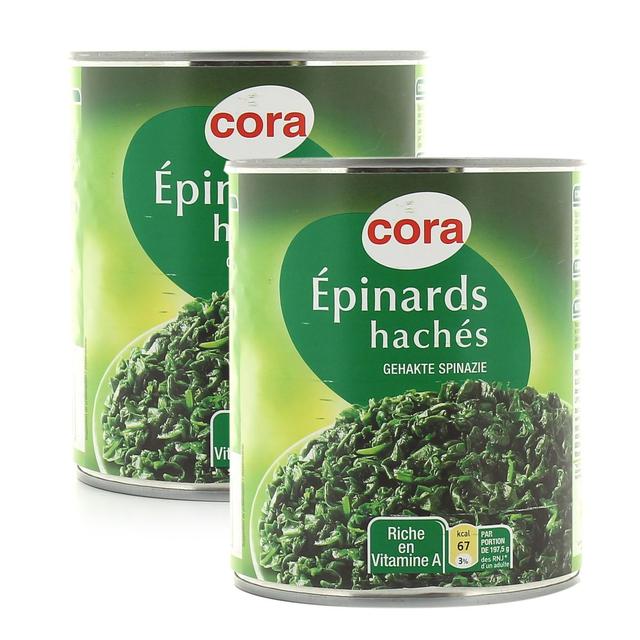 3257980120427 - Cora - Epinards hachés
