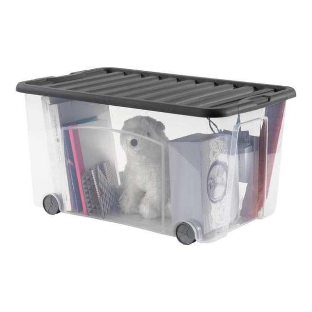 3234530010827 - Sundis - Bac de rangement sur roues 50 L