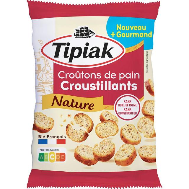 3185200001327 - Tipiak - Croûtons de Pain Croustillant Nature