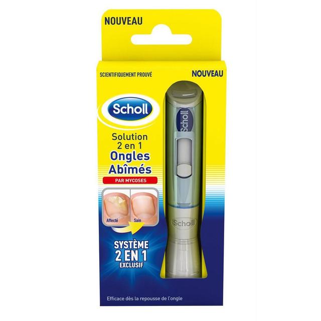 5052197001327 - Scholl - Solution 2en1 ongles abimés par mycoses