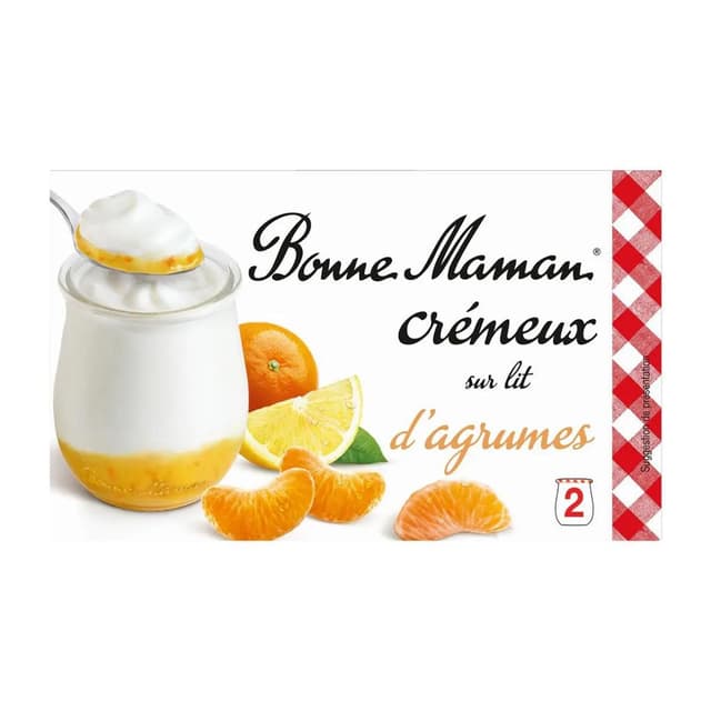 3608580172727 - Bonne Maman - Yaourt brassé sur lit d'agrumes