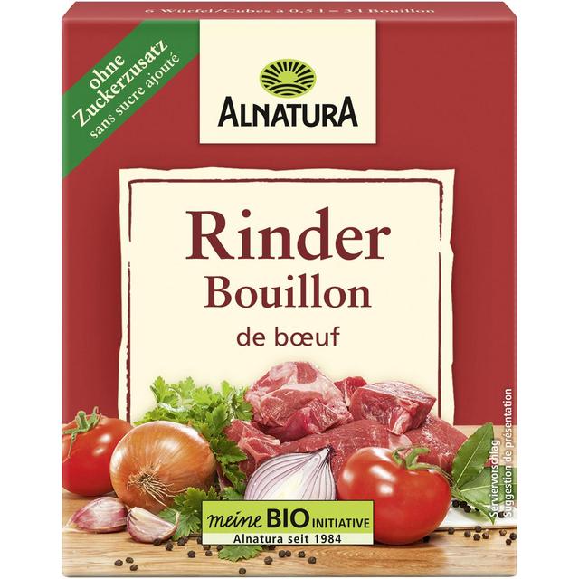 4104420032927 - Alnatura - Bouillon Cube boeuf bio  - 6 cubes