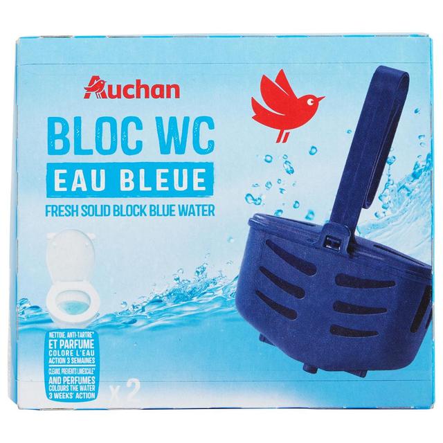 3596710533527 - Auchan - Bloc WC solide eau bleu