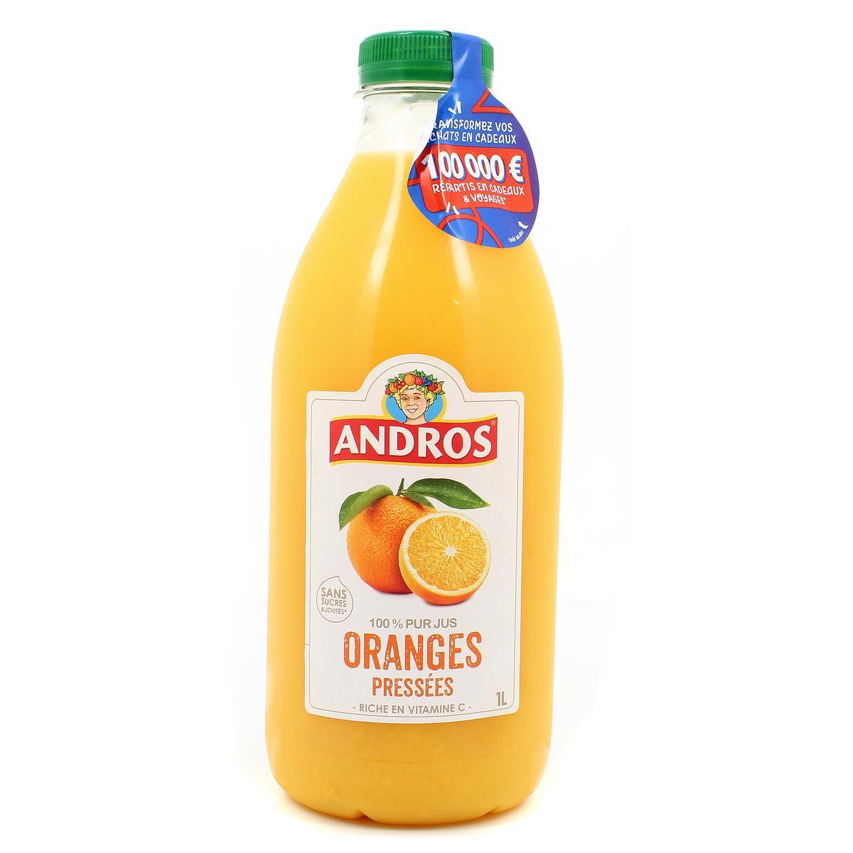 3045320104127 - Andros - Jus d' Oranges Pressées