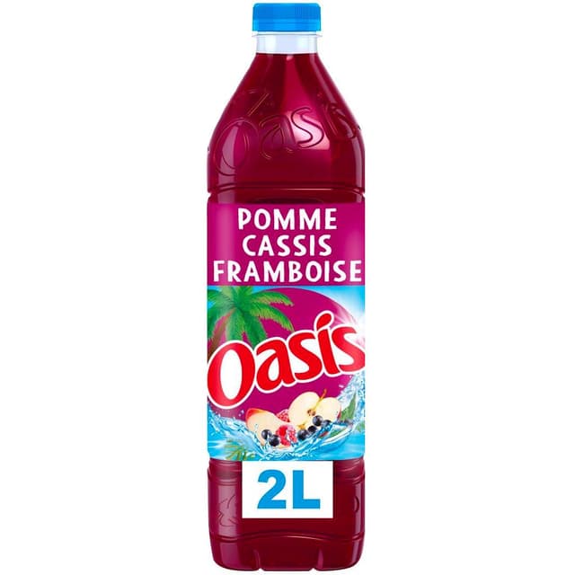 3124480204127 - Oasis - Boisson aux fruits pomme cassis framboise