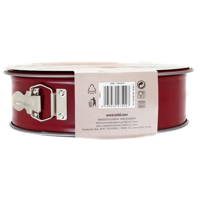 3168430275027 - Tefal - Moule à Charnière Delibake - Acier Rouge Carbone 