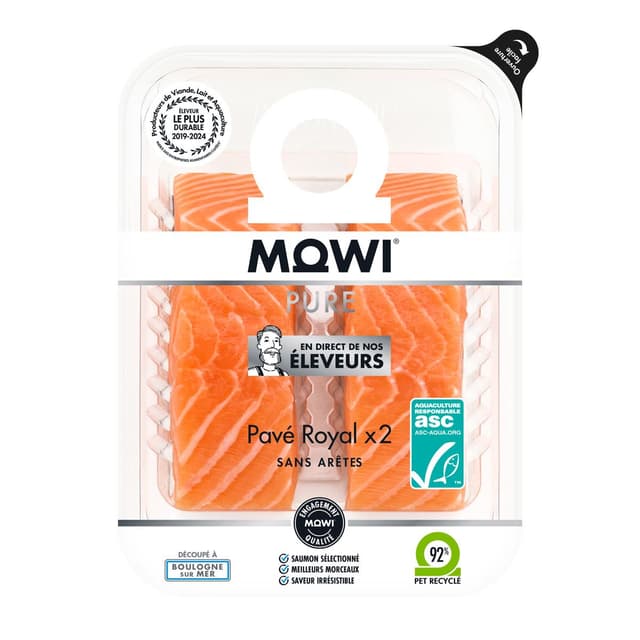 3661483796827 - Mowi - Pavé de Saumon 