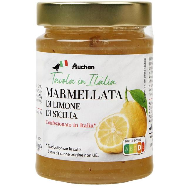 3596710527427 - Auchan Tavola In Italia - Marmelade au citron de Sicile