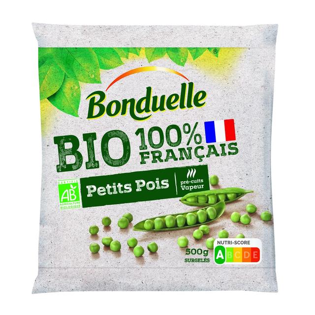 3083681097627 - Bonduelle - Petis pois Bio 100% Français pré-cuits vapeur