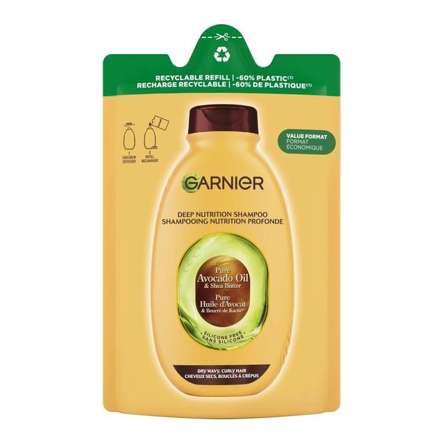 3600542617727 - Garnier - Ultra Doux - Shampooing Huile d'Avocat et Beurre de Karité 