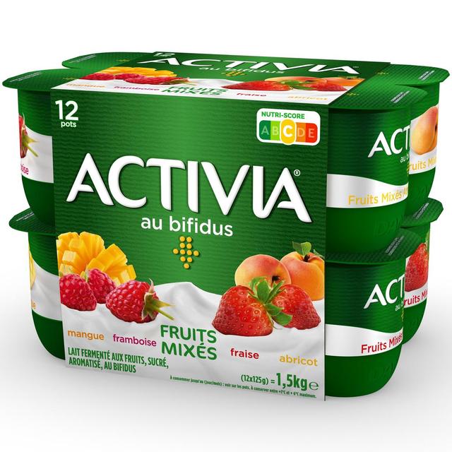 3033491328527 - Activia - Yaourt aux fruits mixés