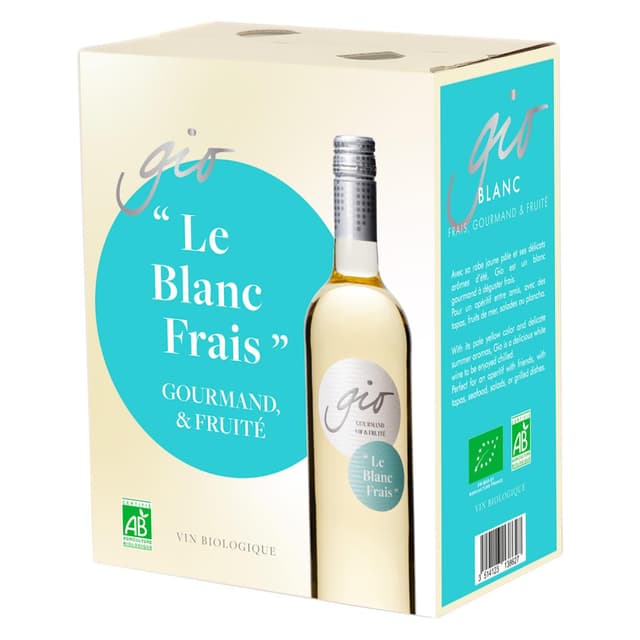 3514123138627 - Vin De France blanc - Gérard Bertrand, cuvée Gio Bio