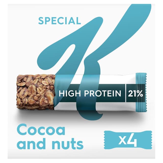 5053827189927 - Kellogg's - Barres Céréales Special K Protein Noix de Coco, Cacao, Noix de cajou