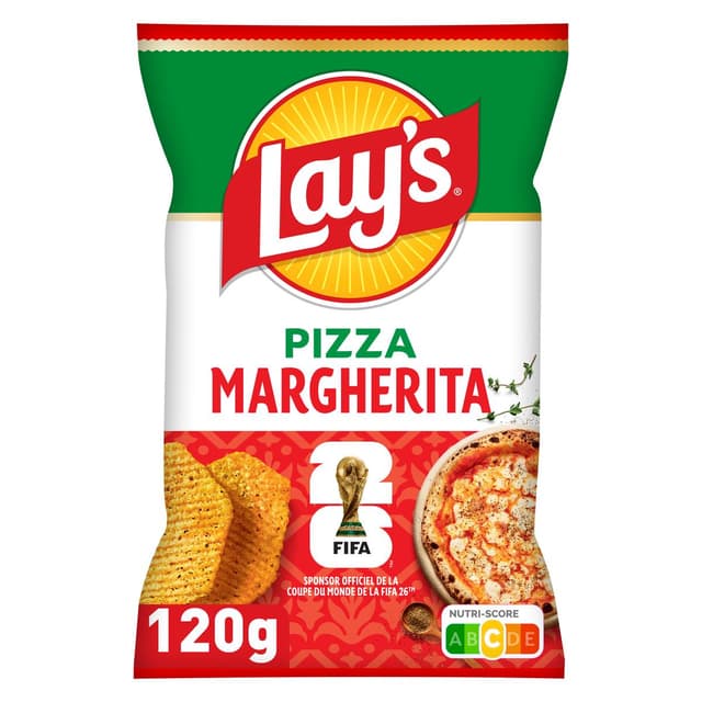 3168930180128 - Lay's - Chips ondulées saveur pizza margherita