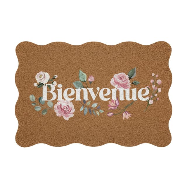3543534661028 - Elephant - Brosse-pieds coco décoré