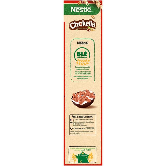 7613033312328 - Nestlé - Chokella, céréales au blé complet  goût noisette