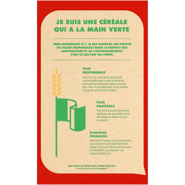 7613033312328 - Nestlé - Chokella, céréales au blé complet  goût noisette