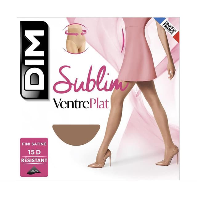 3040529163128 - Dim - Collant Sublim Ventre Plat gazelle 15D