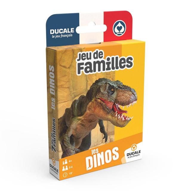 5411068843228 - Ducale - Jeu de familles dinosaures