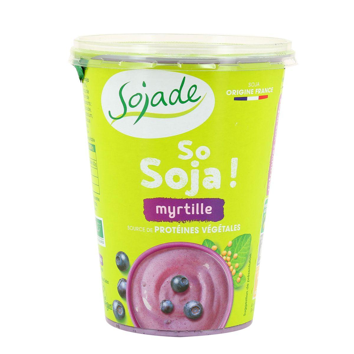 Sojade - Spécialité bio au soja myrtille