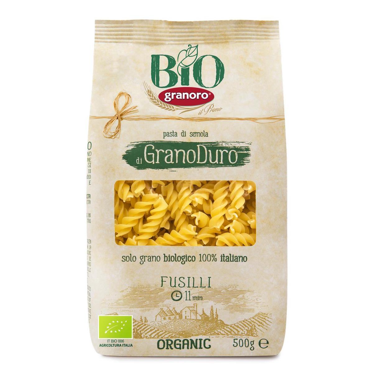 8007290133328 - Granoro  - Pâtes Fusilli Bio