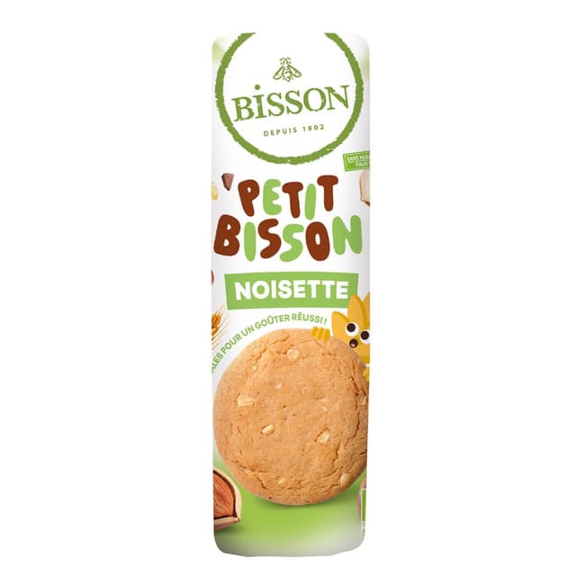 3380380113628 - Bisson - Biscuits bio à la farine d'épeautre et à la noisette