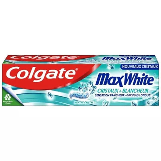 8718951553828 - Colgate - Dentifrice Max White Cristaux Blancheur