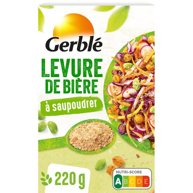 3175680015228 - Gerblé Vitalité - Levure de bière à saupoudrer